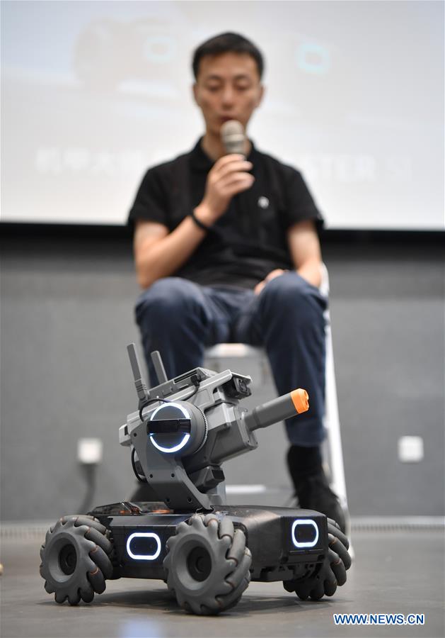 DJI launches first educational robot in Beijing