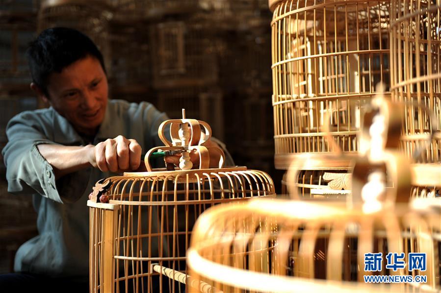 （市州）贵州凯里：鸟笼产业促增收