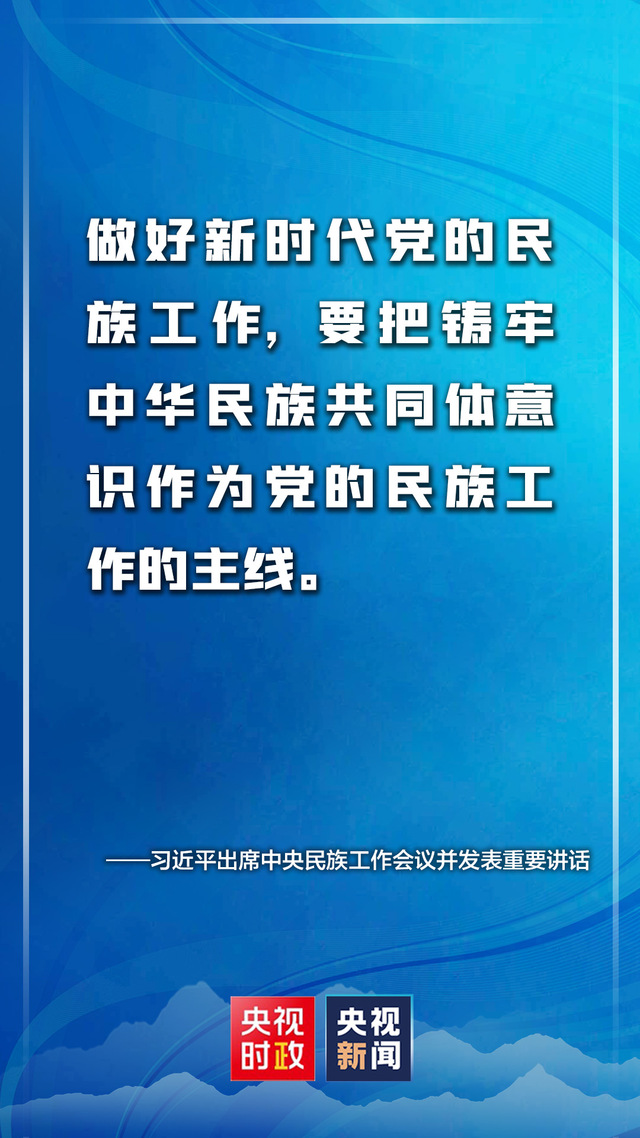 习近平 推动新时代党的民族工作高质量发展