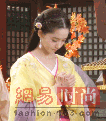 韩女星穿中国古装 林允儿好仙
