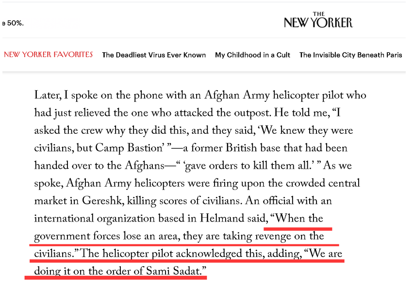 这篇关于阿富汗和塔利班的文章，太绝了！