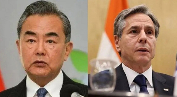 Wang Yi at Antony Blinken, nag-usap hinggil sa situwasyon sa Afghanistan at relasyong Sino-Amerikano_fororder_20210830WangBlinken600