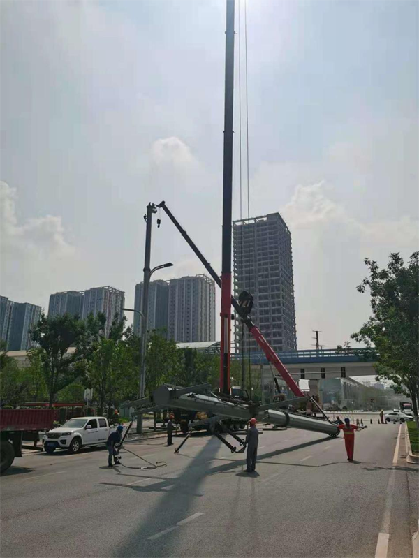 西安國際港務區10條一級道路電力架空線落地項目通過市級驗收_fororder_圖片1