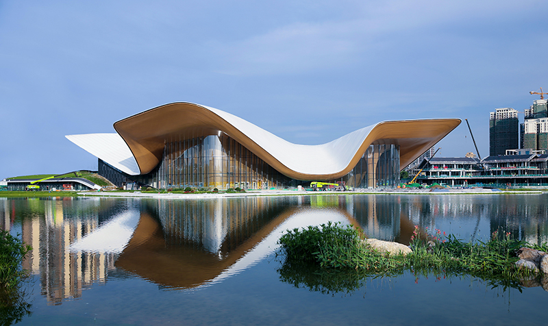 成都天府艺术公园·文博坊片区建设项目即将全面竣工_fororder_天府艺术公园美术馆-中国五冶集团有限公司