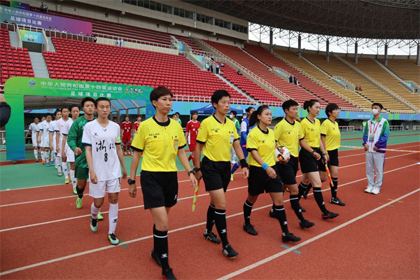 十四运会女子足球U18组决赛在宝鸡开赛_fororder_图片9