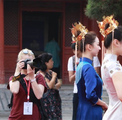 瀋陽故宮旗袍秀贏得海外攝影師一致讚譽