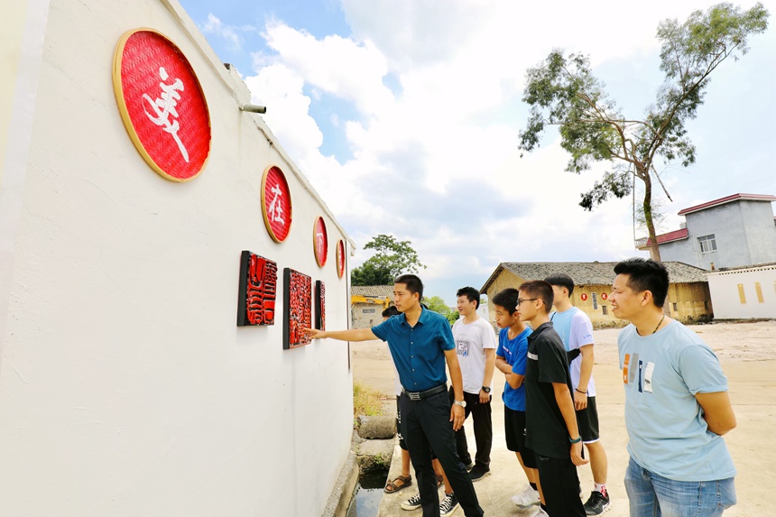 廣西貴港：妙筆生花村景美 文化賦能鄉村興