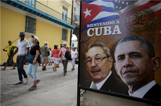 奧巴馬開啟歷史性訪古巴行程 美古互伸橄欖枝