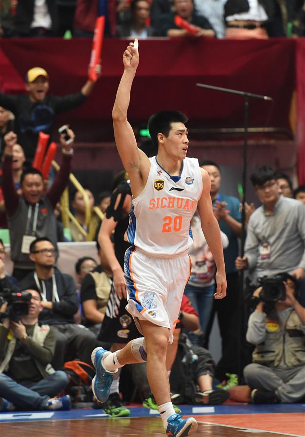 CBA总决赛：四川战胜辽宁夺冠