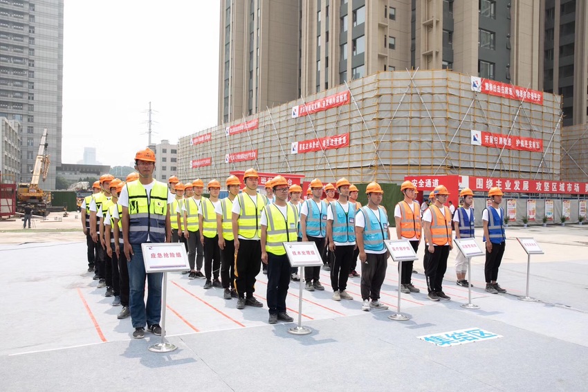 (供稿 平安江蘇列表 三吳大地南京 移動版)南京鼓樓區開展建設工程類應急救援演練