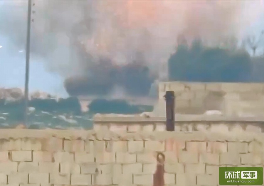 T-90在叙利亚展现“扛炸”本色