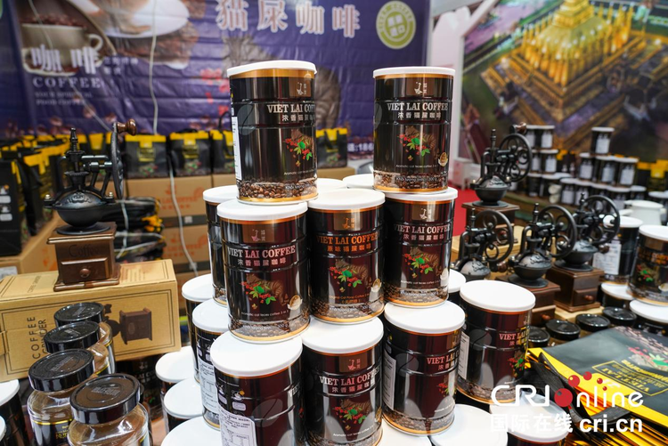 【东博会进行时】东博会老挝展区：红酸枝家具吸睛 咖啡茶叶受热捧_fororder_图片25