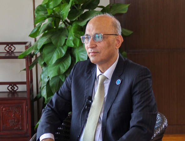 【东博会专访】巴基斯坦驻华大使莫因·哈克：希望共同打造中巴命运共同体_fororder_微信图片_20210912142451