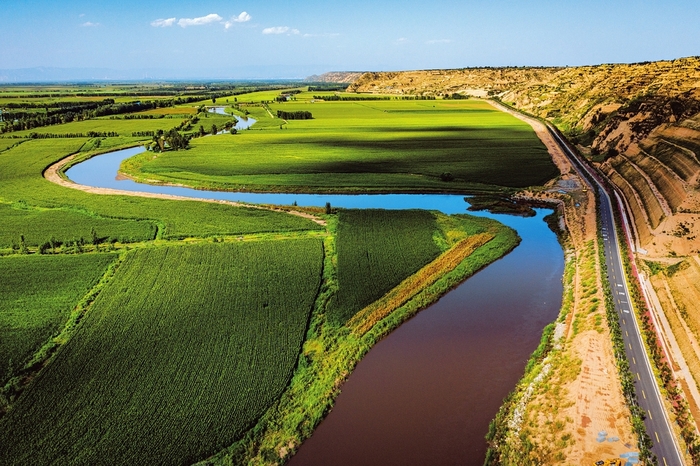 산서, 황하1호 관광도로의 아름다운 모습_fororder_山西公路