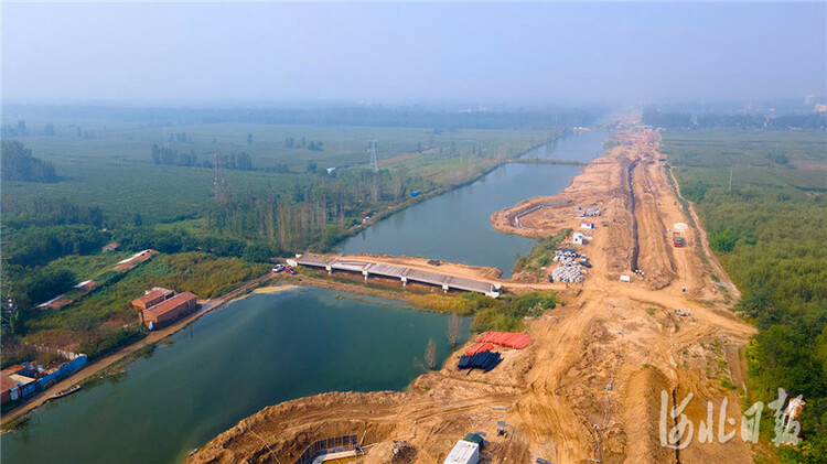河北文安：打造环城水系景观带