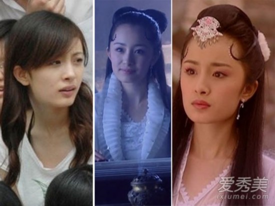 刘诗诗颜值远超杨幂马雅舒 只因从未整容！