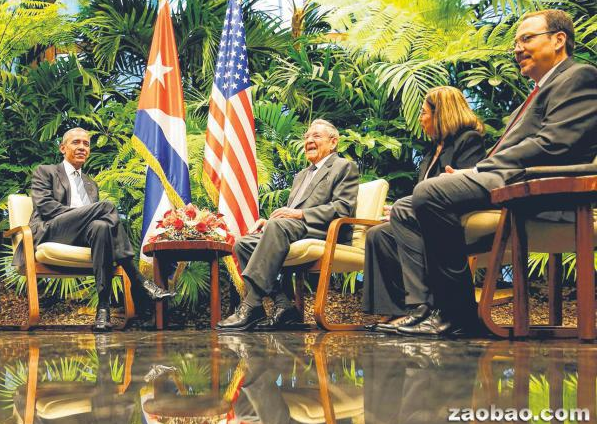 奥巴马到访哈瓦那 美古关系破冰但寒意犹在