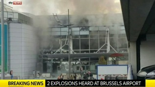欧洲“心脏”比利时遭连环袭击 国际社会谴责暴行