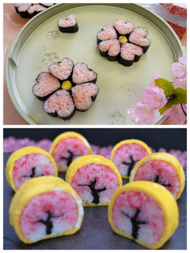 真正的秀色可餐：品味櫻花做成的風雅美食(圖)