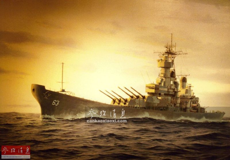怒海争锋：艺术家绘制的二战名舰