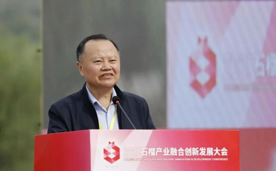 2021年山东省枣庄市石榴产业融合创新发展大会举行_fororder_7