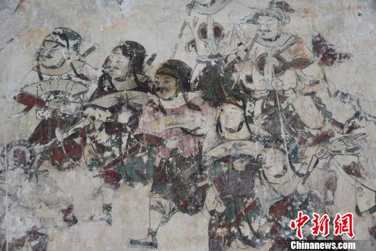 湖南江永勾藍瑤寨發現明代壁畫 約162平方米