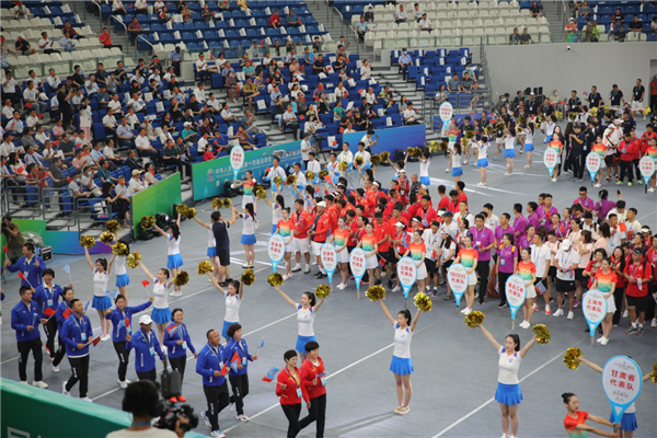 第十四届全运会群众比赛网球决赛在京山开幕_fororder_图片3