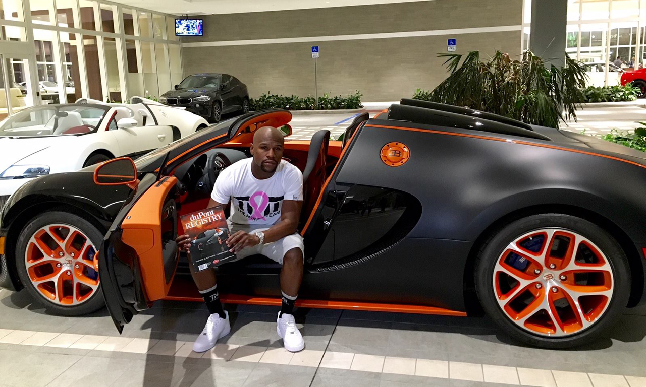 梅威瑟的炫富人生 无聊时竟扮小丑抢劫自己