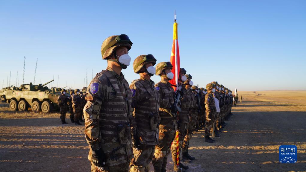 “和平使命-2021”聯合反恐軍事演習正式開始