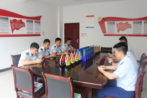 江西崇义县消防救援大队组织开展“百年党史天天读”打卡活动_fororder_图片3