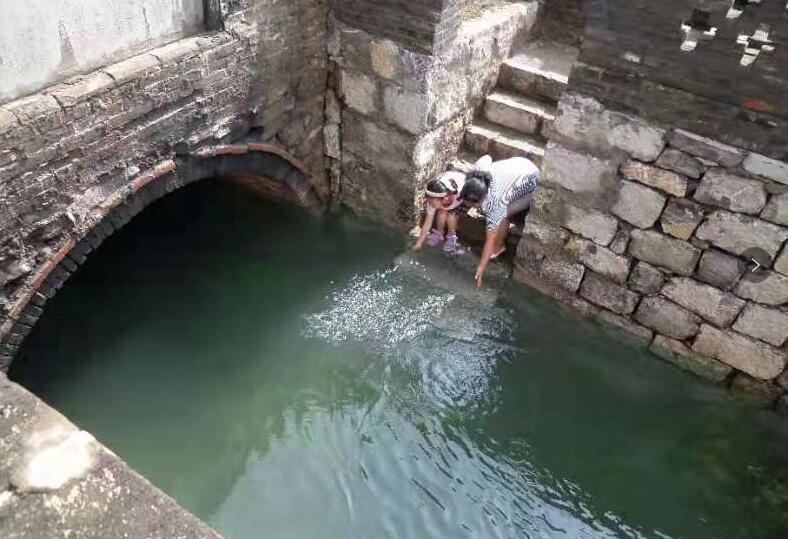 河北邯郸峰峰矿区晋祠泉再现喷涌