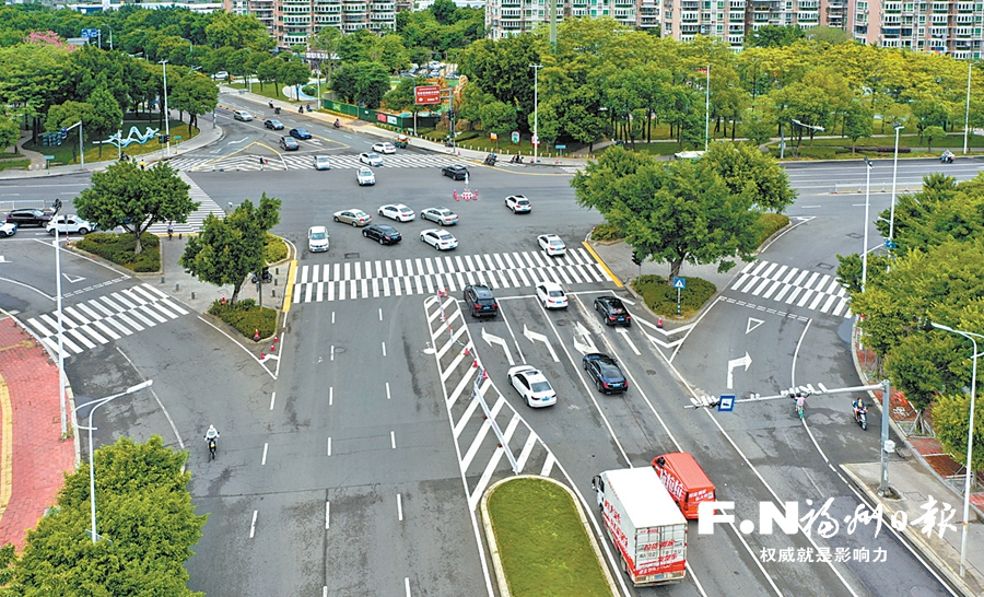 (2)工业路国货路改造:西接金山大桥,金山大道,东接远洋路,形成福州