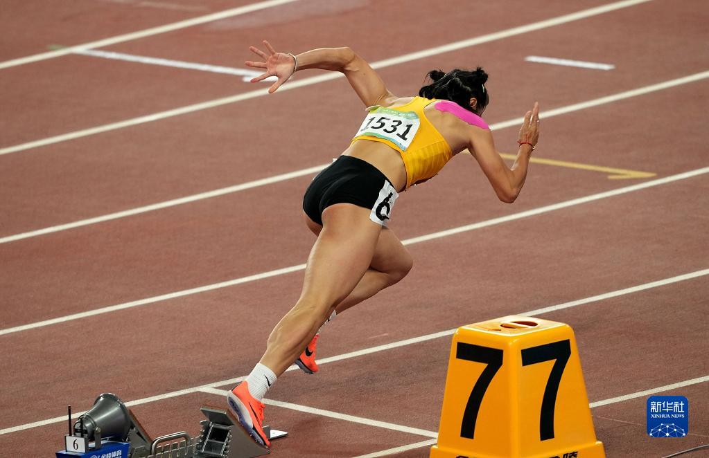 全运会-田径女子200米:葛曼棋获得冠军
