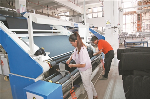 贵港打造千亿元纺织服装产业