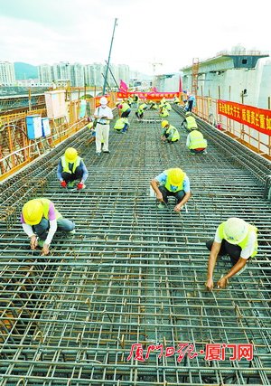 廈門地鐵工程22個在建項目快速推進 確保如期完成全年目標