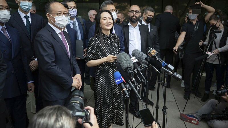 Meng Wanzhou Za Ta Dawo Kasar Sin Bayan Shafe Shekaru 3 Tana Tsare A Canada_fororder_huawei