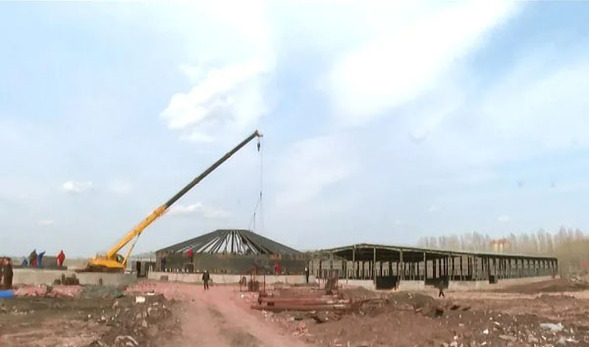 綏化望奎巨能生物天然氣公司二期工程開始建設