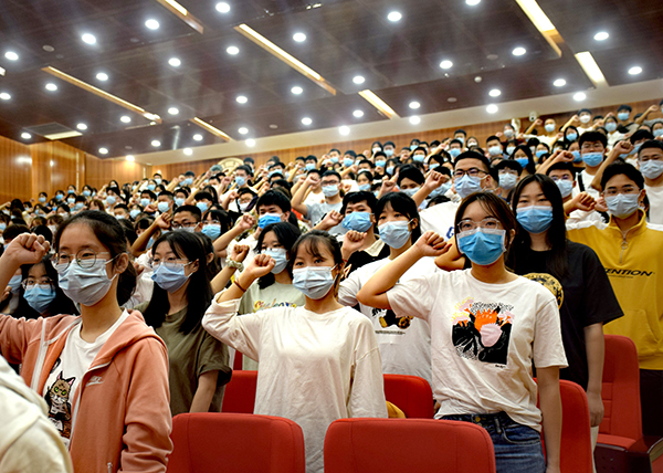 宜宾学院农林与食品工程学部喜迎2021级新同学