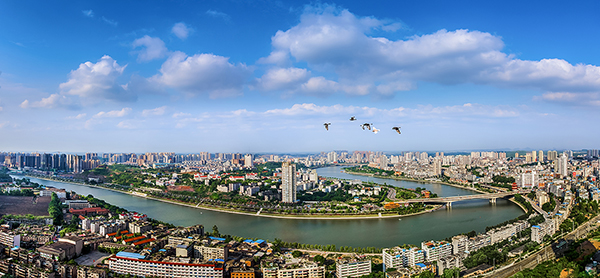 内江市在四川省文化和旅游发展大会上签约7个重点文旅项目_fororder_内江新貌---王钢--摄影