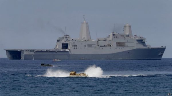 法媒称美军重返菲律宾：中国指责美在南海搞“军事化”