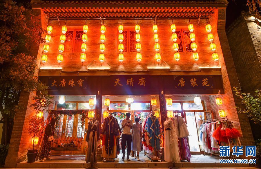 【焦點圖】【圖説】洛陽：“古都夜八點”文旅消費活動啟動