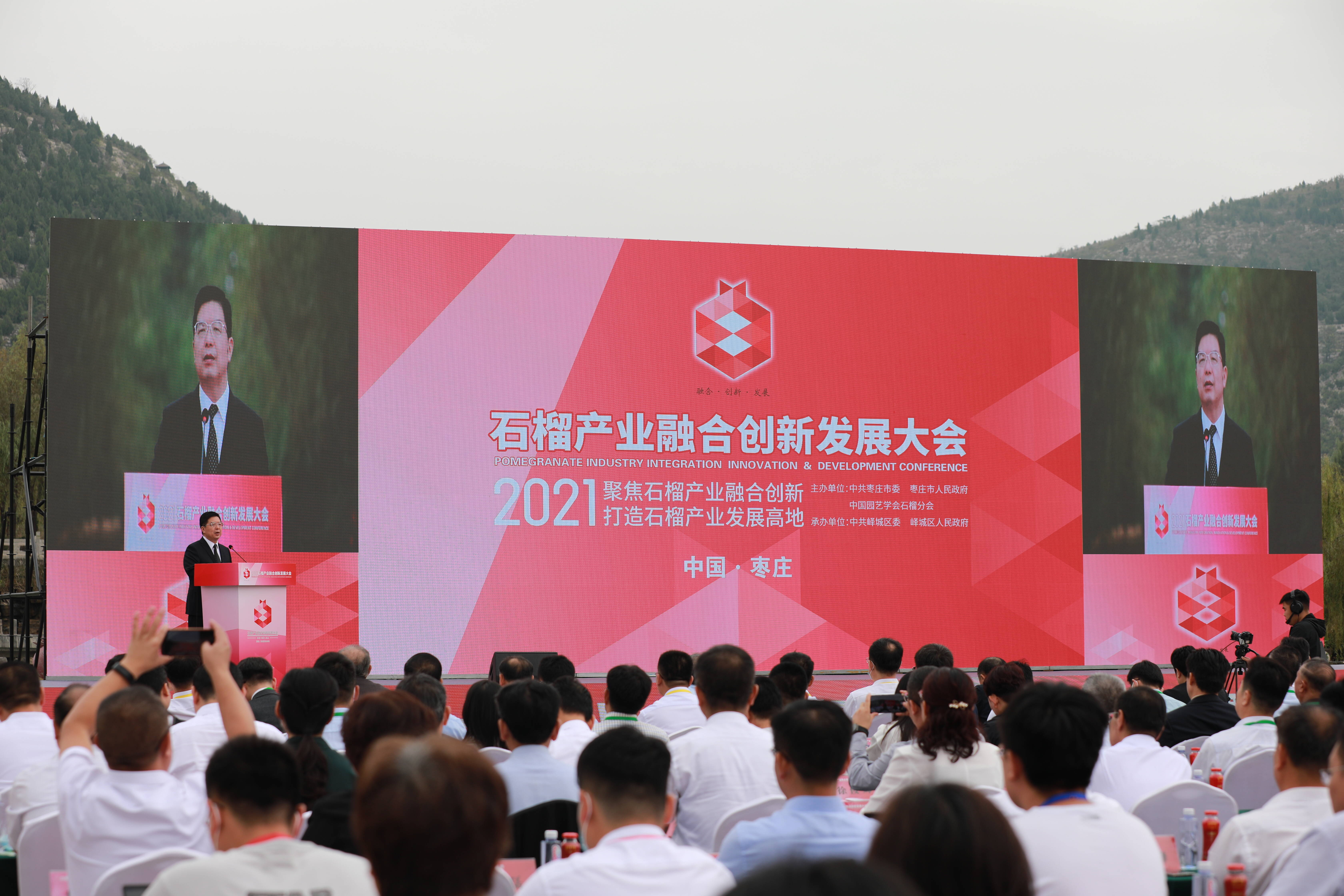2021石榴产业融合创新发展大会在枣庄峄城举办