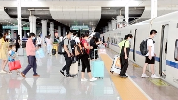国庆黄金周南宁车站预计发送旅客142.22万人