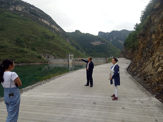 貴州水城縣：對新建8座水庫及部分水廠開展調查