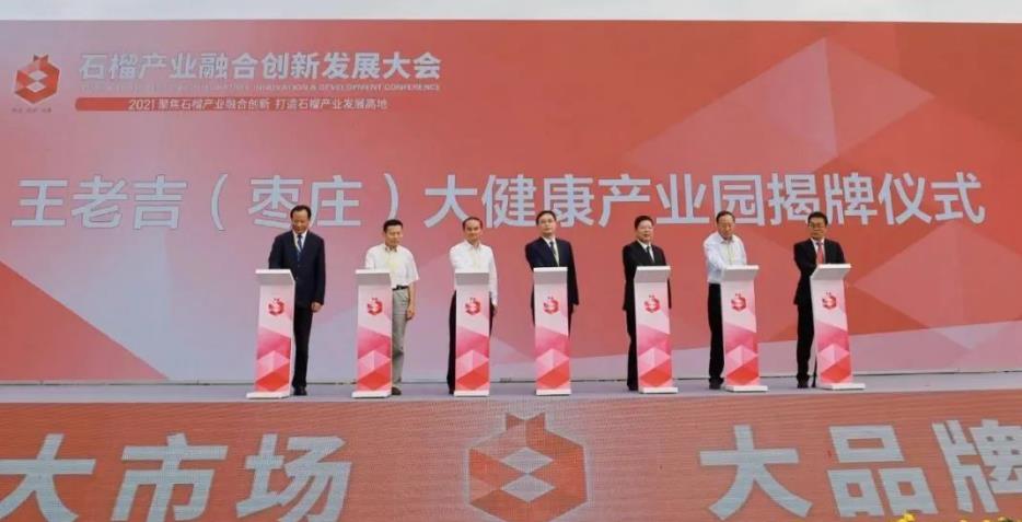 2021年山东省枣庄市石榴产业融合创新发展大会举行_fororder_9