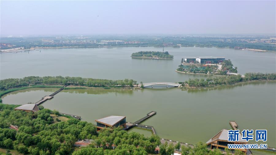 天津：俯瞰南湖·綠博園