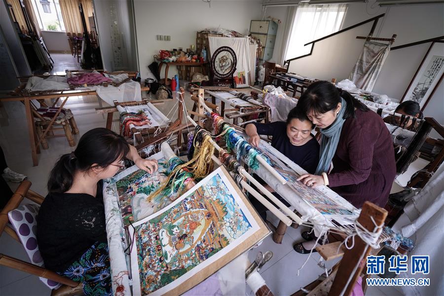 苏绣传人姚惠芬：妙手神针绣慧心