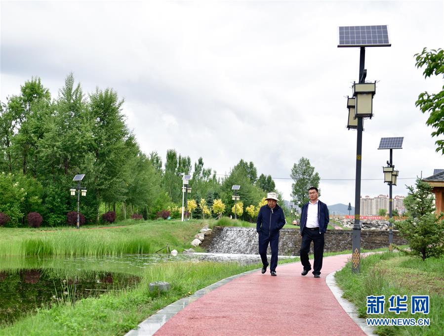 青海互助：送走污水，迎来碧波