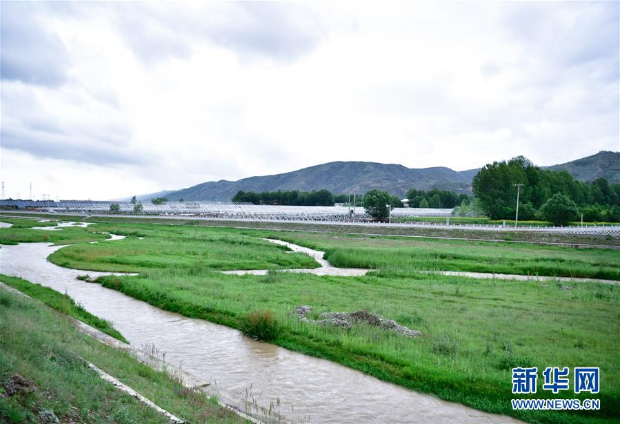 青海互助：送走污水，迎来碧波
