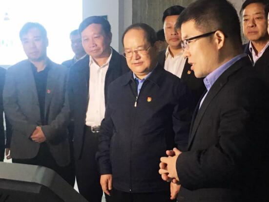 江西省委书记鹿心社考察网库资溪运营中心